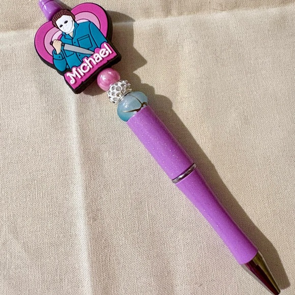 Purple and Black Halloween DIY Bendable Ink Pens #1 - Picture 4 of 8